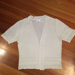 light short sleeve sweater